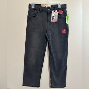 Levi’s 14 Regular Black Loose Taper Flex Stretch Jeans